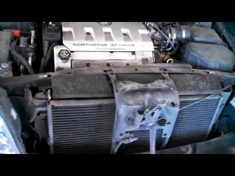 Radiator replacement 2002 Cadillac Deville 4.6L V8 Install Remove Replace