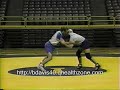 this drill, in which you try to push your partner out of the circle, is good for positioning, force, and balance.