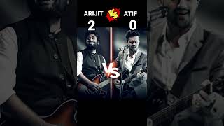 ARIJIT SINGH -VS- ATIF ASLAM ❓#shorts #arijitsin