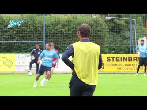 Андре Виллаш-Боаш на тренировке в Австрии