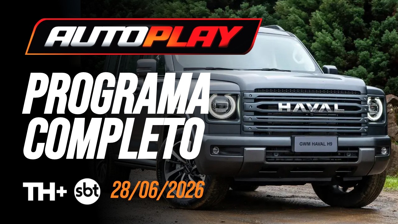 AUTO PLAY - Programa Completo - 28/06/2026 - TH+ SBT | PGM Nº 457 - P30, H9, Tera, Corolla x Civic