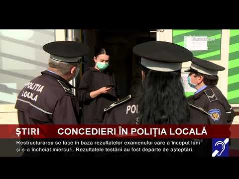 Concedieri în Poliția Locală