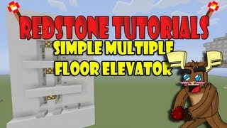 How To Build A Multi Floor Elevator In Minecraft Bedrock