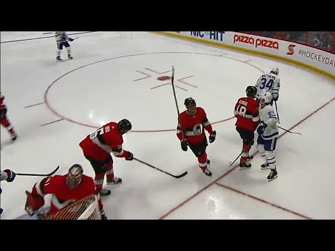 Video: Hyman and Matthews connect to pull the Maple Leafs within a goal