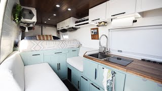 High Comfort Luxury Camper w/ Smartest Shower Solution | They Nailed it on Their 3rd Van Conversion by Nate Murphy