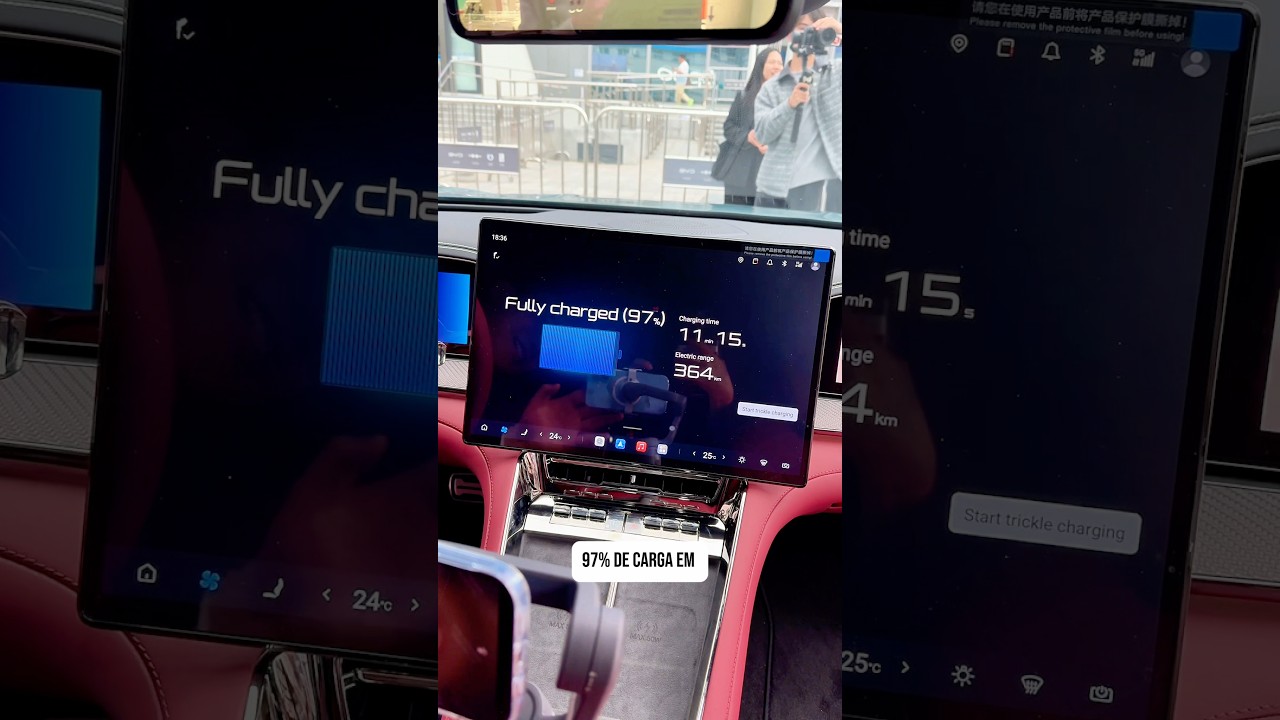 REDE ULTRARÁPICA BYD FLASH CARREGA ATÉ 70% EM 5 MINUTOS ⚡️🔌🏃🏻‍♀️