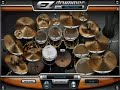 metal drum beat   can you play this? drum kit from hell!