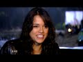 MICHELLE RODRIGUEZ TALKS FAST AND FURIOUS REUNION