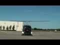 Bell Huey taking off at FMY 14th Nov 09