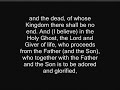 Here's a quick refutation. It wasn't in my plans but hey, what the heck? The Creed I used may sound a bit unfamiliar. Heres why: