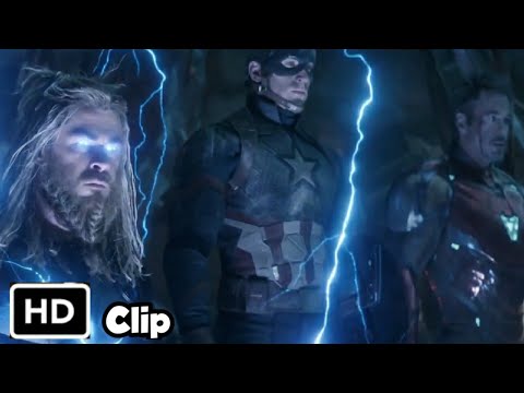 Thor, Tony, Steve Vs Thanos (Hindi) - Avengers Endgame In Hindi HD/4K Clip