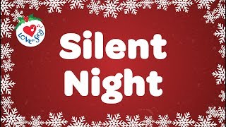 Silent Night with Lyrics  Christmas Carol