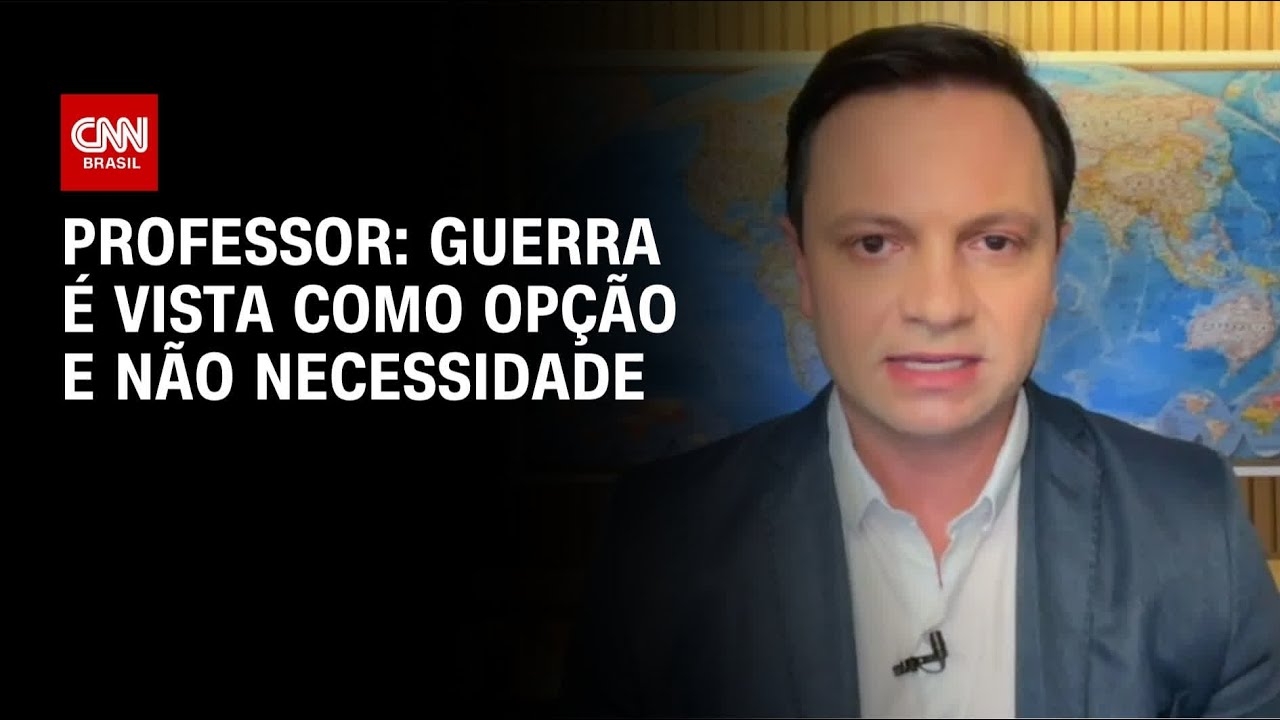 Guerra no Oriente Médio é vista como opção e não necessidade, diz professor | AGORA CNN