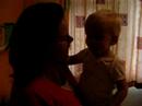 Sander zingt een lied voor Ramona