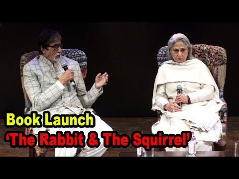 The launch of Siddharth Shanghvi’s new book ‘The Rabbit & The Squirrel’ by Amitabh & Jaya Bachchan