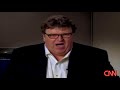 michael moore blasts wolf blitzer on cnn