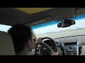 CTS test drive @ shanghai f1 circuit, under steering