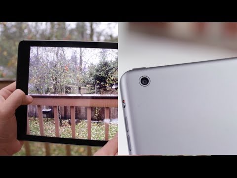 how to go from video to camera on ipad