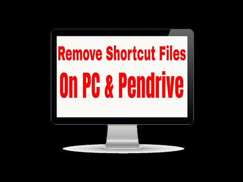how to recover shortcut files