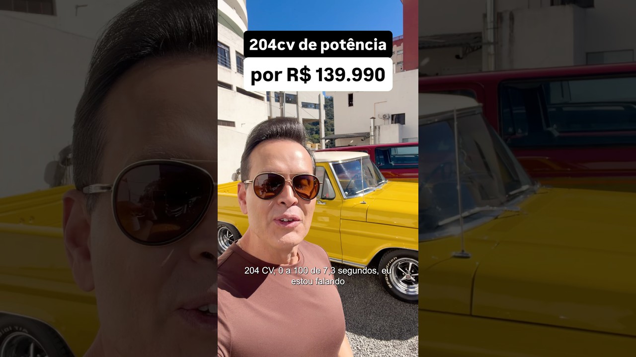 204 cv de potência por R$ 139.990