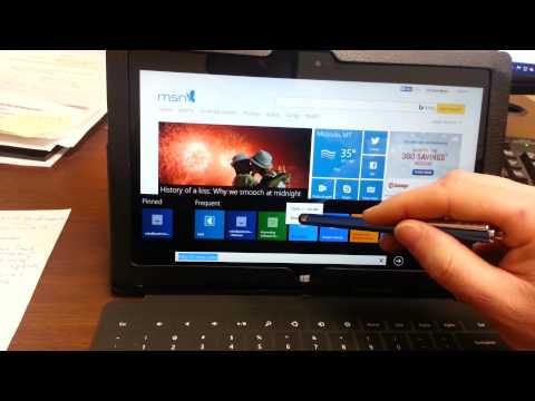how to delete apps off surface rt