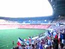 la marseillaise par les supporters francais et thorigniens en particulier !!!!
