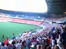 la marseillaise par les supporters francais et thorigniens en particulier !!!!
