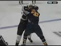 Gaustad vs Bertuzzi Dec 5, 2007