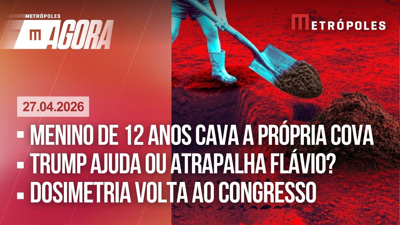 AO VIVO: facção obriga menino a cavar a própria cova/ Trump ajuda ou atrapalha Flávio?