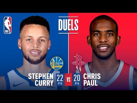 Chris Paul & Stephen Curry Battle In Game 5 Of The Western Conference Finals