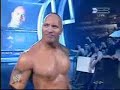 wwe backlash 2003 goldberg vs  the rock  1/3 