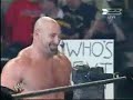 wwe backlash 2003 goldberg vs  the rock  1/3 