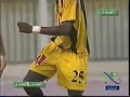 the goals of the nigerian stiker bouba with arab contractors and asmant asyout in the egyptian league