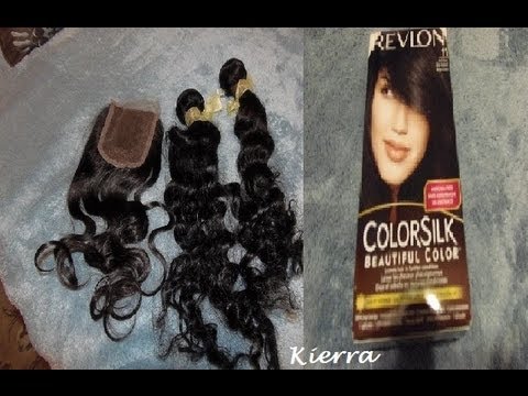 how to dye weave black