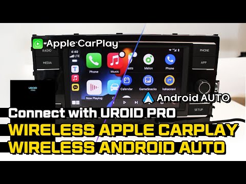 UROID PRO - HOW TO CONNECT WIRELESS CARPLAY AND ANDROID AUTO…