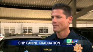 CHP K9 officers handlers graduate training