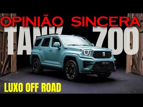 GWM TANK 700 - Puro LUXO Off Road! Muita potência e capacidade fora de estrada. Melhor que Denza B5?