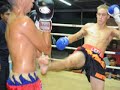 Caden wins first Muay Thai fight with 1st round KO