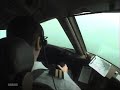 Cockpit View Boeing 777 Landing Hong Kong