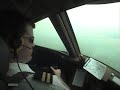 Boeing 777 Cockpit video Landing Hong Kong International Airport ?????? Boeing 777 Cockpit video Landing Hong Kong International Airport ??????