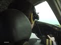 Cockpit View Boeing 777 Landing Hong Kong