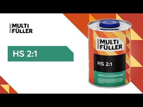 Application du vernis HS 2:1 Multi Füller