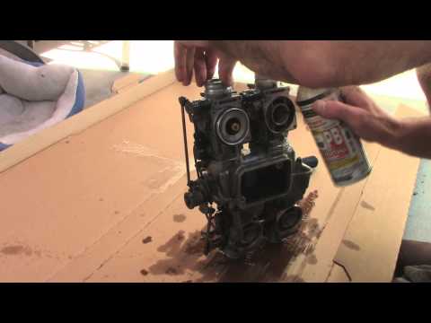 how to rebuild gl1100 carbs