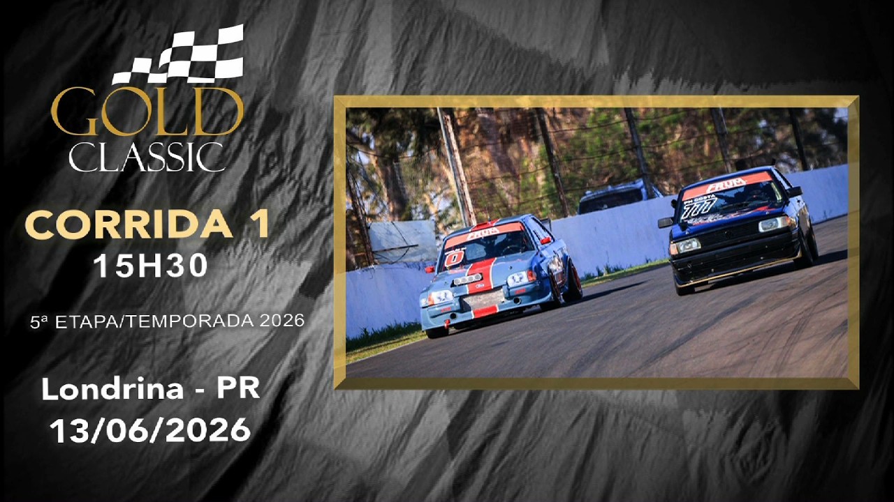 Copa Frum Gold Classic   CORRIDA 1 - Etapa 5 Londrina  13.06.2026