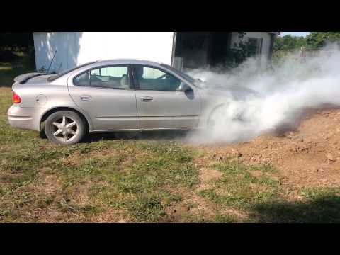 Amazing oldsmobile alero burnout