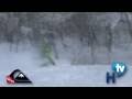Snowboarding Deep Powder in Niseko ニセコ
