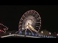 Giant Ferris wheel at Navy Pier Chicago Thanksgiving Night Giant Ferris wheel at Navy Pier Chicago Thanksgiving Night