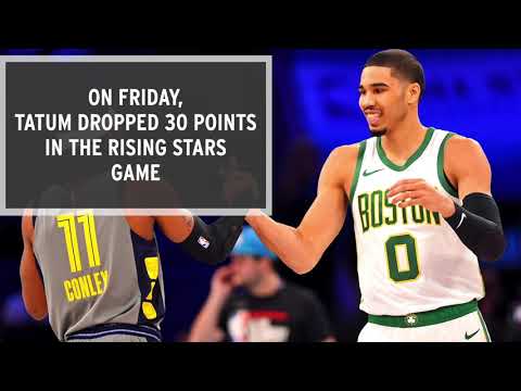 Video: Jayson Tatum Impresses During NBA All-Star Weekend