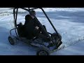 Go-Karts aint made for snow