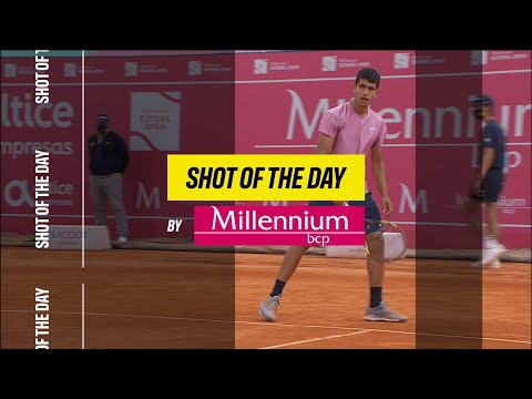 DAY 4 | SHOT OF THE DAY BY MILLENNIUM BCP - CARLOS ALCARAZ (2021)